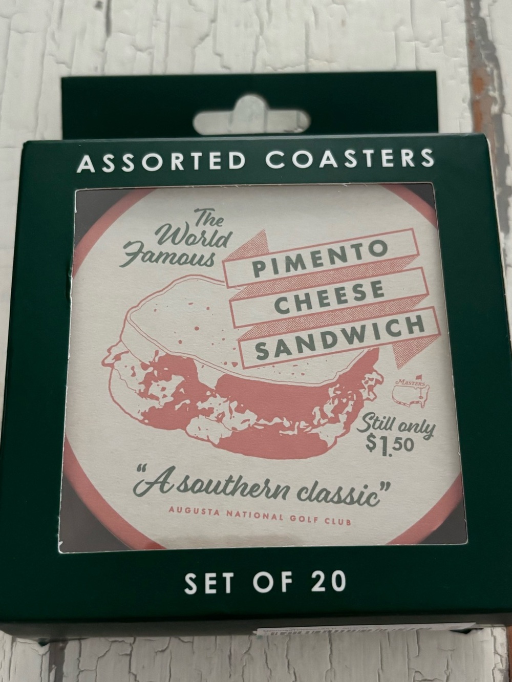 Masters Set of 20 Assorted Coasters